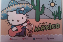  Mexico  Hello  Kitty  World Adventures Collectipak